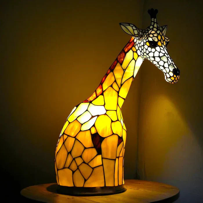 Lampe de table artistique en forme d'animal pour la décoration intérieure – Éclairage d'ambiance décoratif pour le salon, la chambre et les espaces créatifs