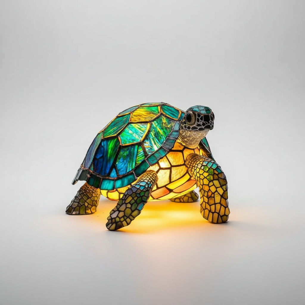 Lampada da tavolo artistica a forma di animale per arredare la casa – Illuminazione d'ambiente decorativa per soggiorno, camera da letto e spazi creativi