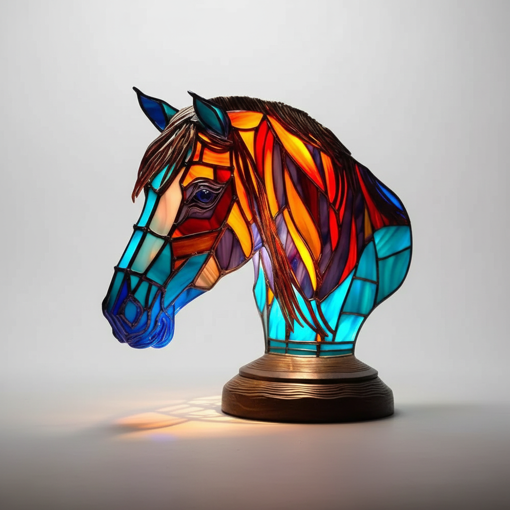 Lampe de table artistique en forme d'animal pour la décoration intérieure – Éclairage d'ambiance décoratif pour le salon, la chambre et les espaces créatifs