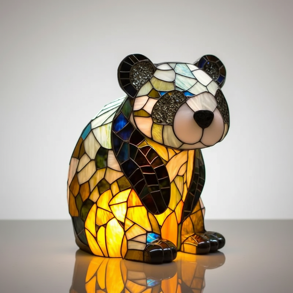 Lampe de table artistique en forme d'animal pour la décoration intérieure – Éclairage d'ambiance décoratif pour le salon, la chambre et les espaces créatifs