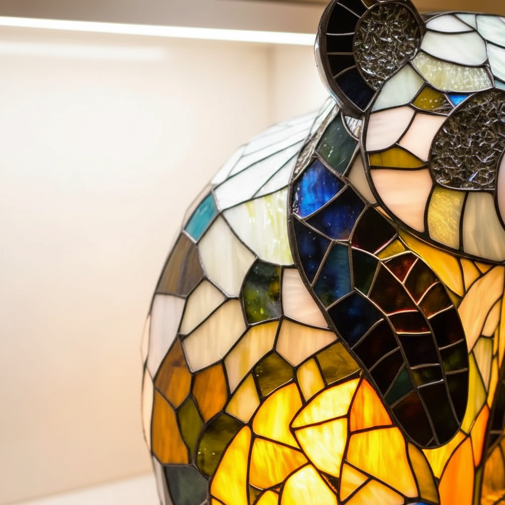 Lampe de table artistique en forme d'animal pour la décoration intérieure – Éclairage d'ambiance décoratif pour le salon, la chambre et les espaces créatifs