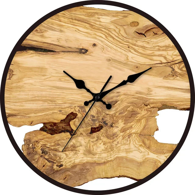 Transparente Wanduhr für moderne Wohndekoration – Minimalistische geräuschlose Uhr für Wohnzimmer und Büro