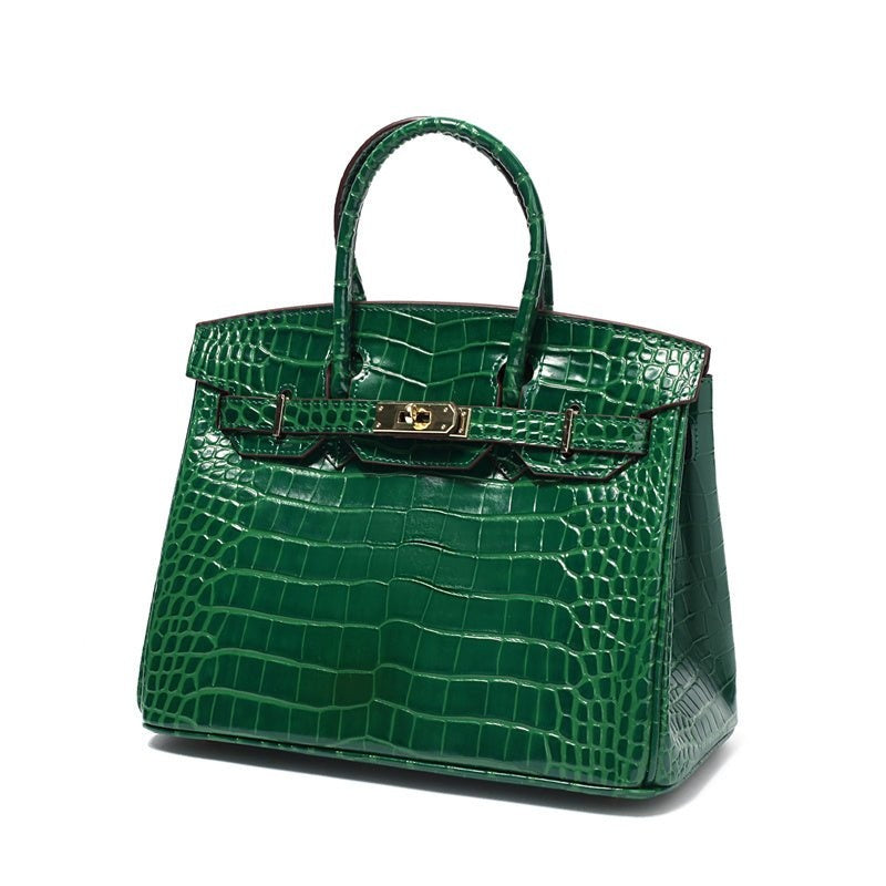 Sac à main élégant en cuir pour femme avec fermeture chic