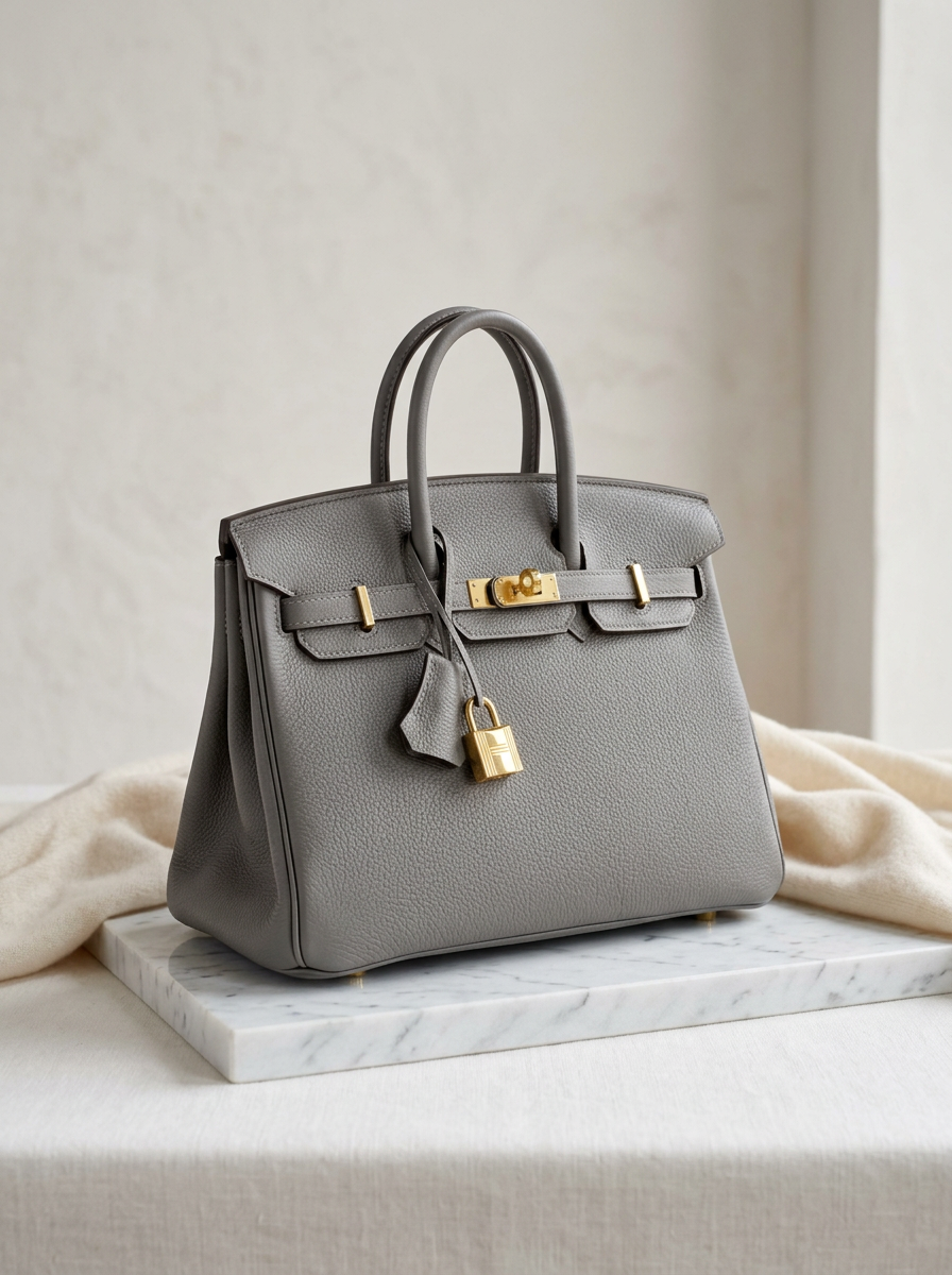 Sac à main élégant en cuir pour femme avec fermeture chic