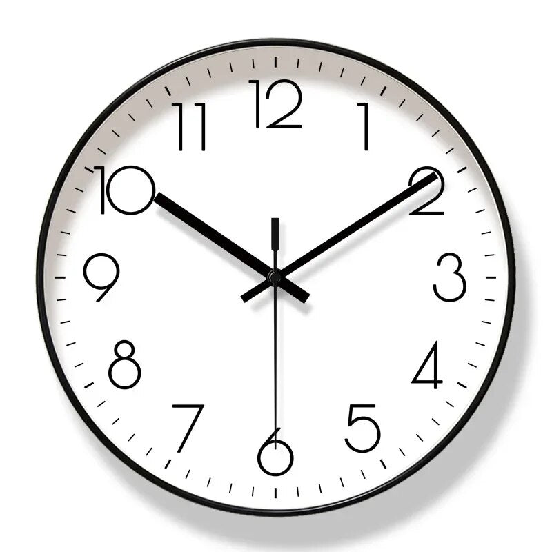 Moderne minimalistische Wanduhr – Klares Design für Wohn- und Büroräume
