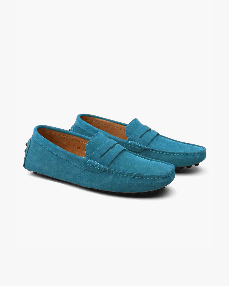 Mocasines de ante para conducir