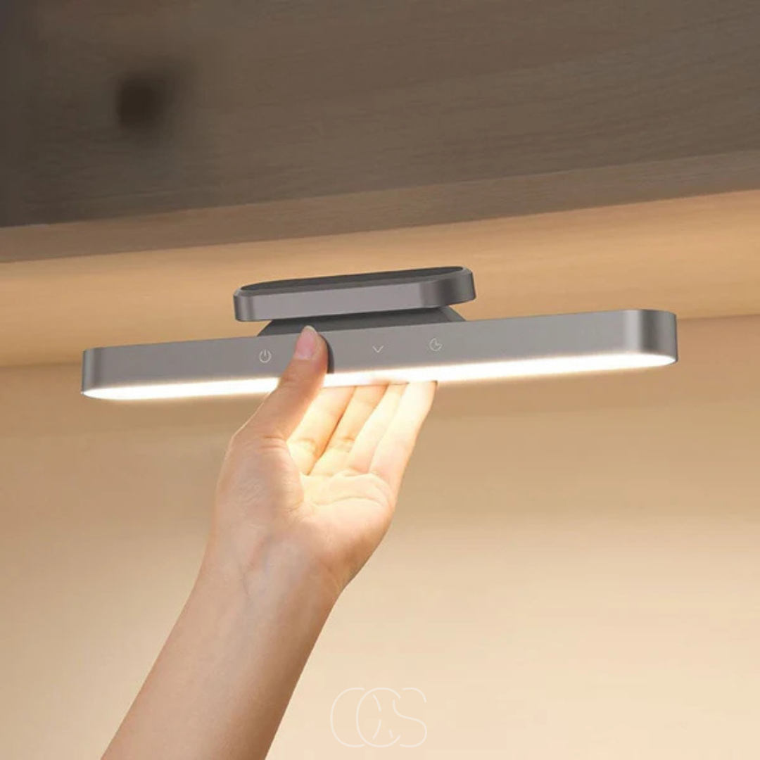 Wireless Magnetic LED Lamp for Home Lighting – Portable Rechargeable Light for Bedroom, Hallway and Desk Use