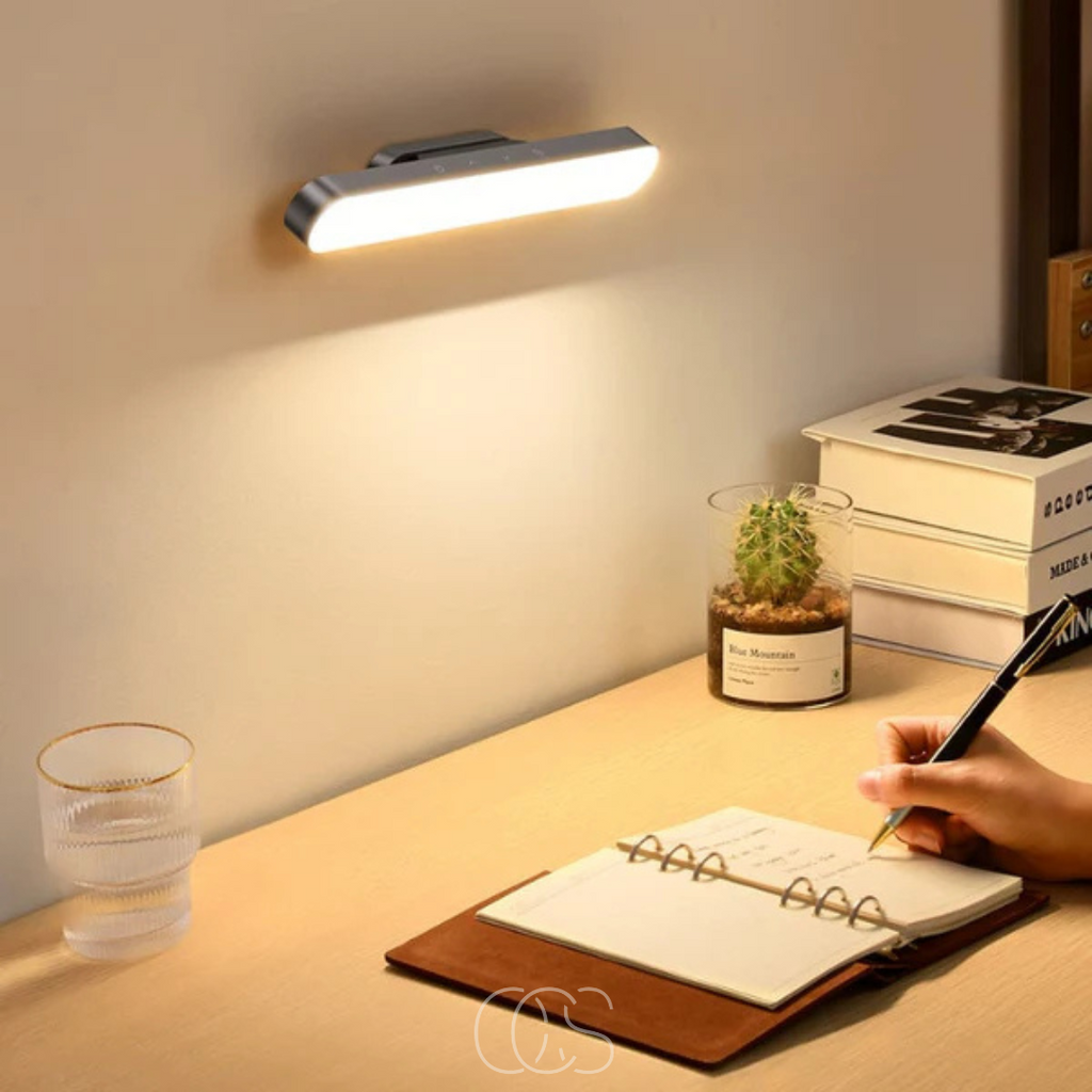 Wireless Magnetic LED Lamp for Home Lighting – Portable Rechargeable Light for Bedroom, Hallway and Desk Use