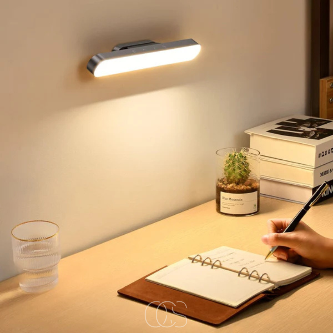 Wireless Magnetic LED Lamp for Home Lighting – Portable Rechargeable Light for Bedroom, Hallway and Desk Use