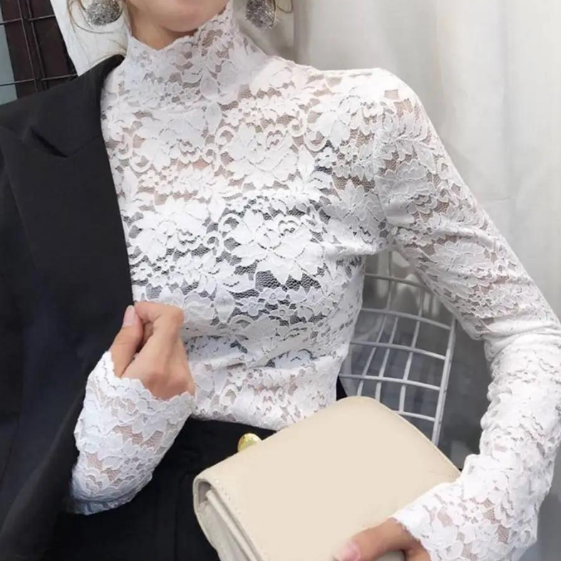 Blouse élégante en dentelle