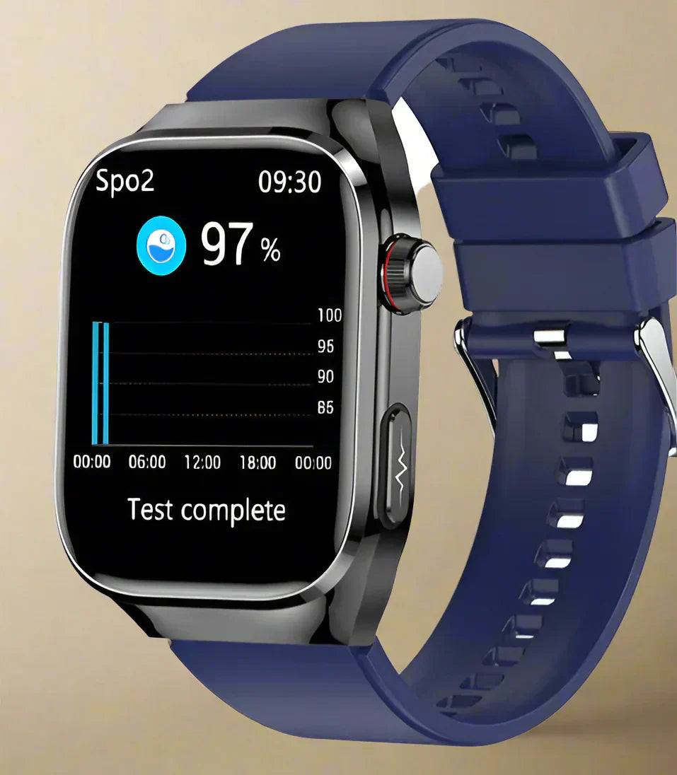 Smart Health & Activity Watch – Advanced Wellness Tracking with 2.04-Inch AMOLED Display