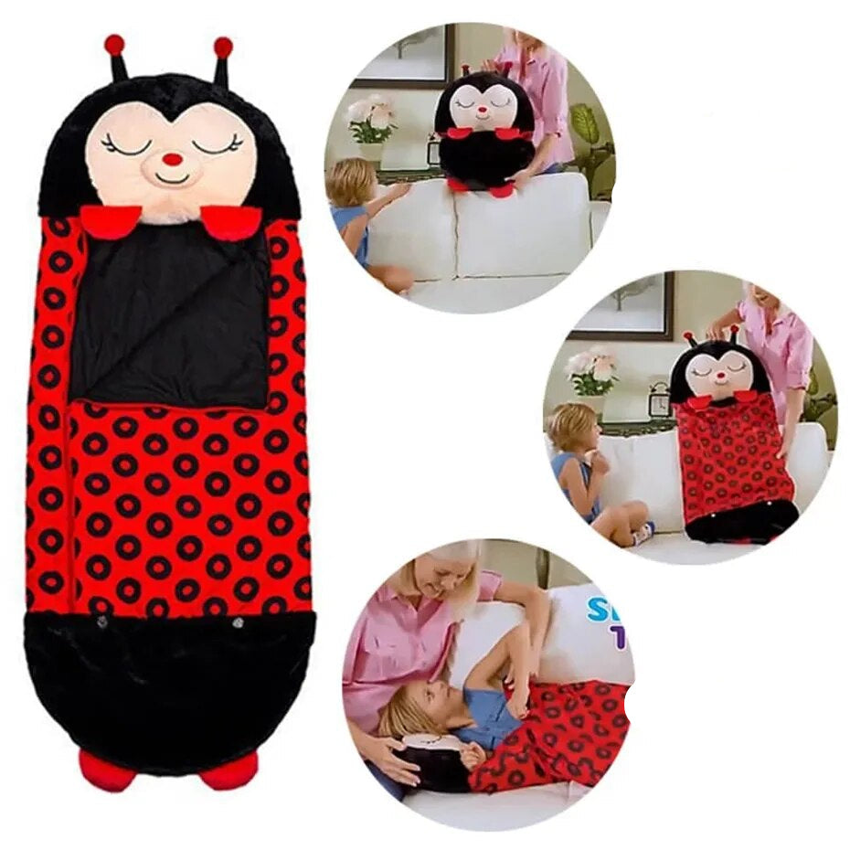 Animal-Shaped Foldable Sleeping Bag for Kids – Snoozi