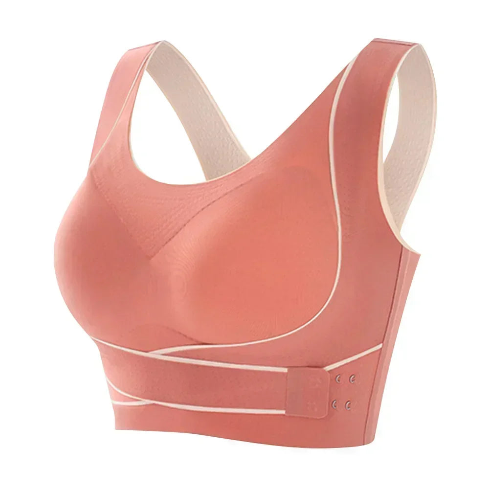 Adjustable Sports Bra with Secure Closure – Supportive Activewear Bra for Training, Fitness and Everyday Workouts