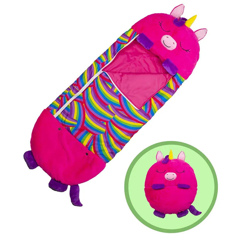 Animal-Shaped Foldable Sleeping Bag for Kids – Snoozi