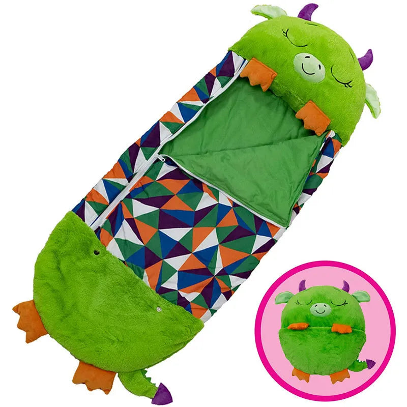 Animal-Shaped Foldable Sleeping Bag for Kids – Snoozi