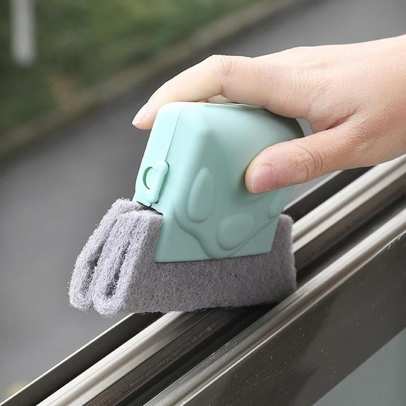 Detail Cleaning Brush for Window Tracks and Grooves – Precision Tool for Removing Dirt from Hard-to-Reach Areas