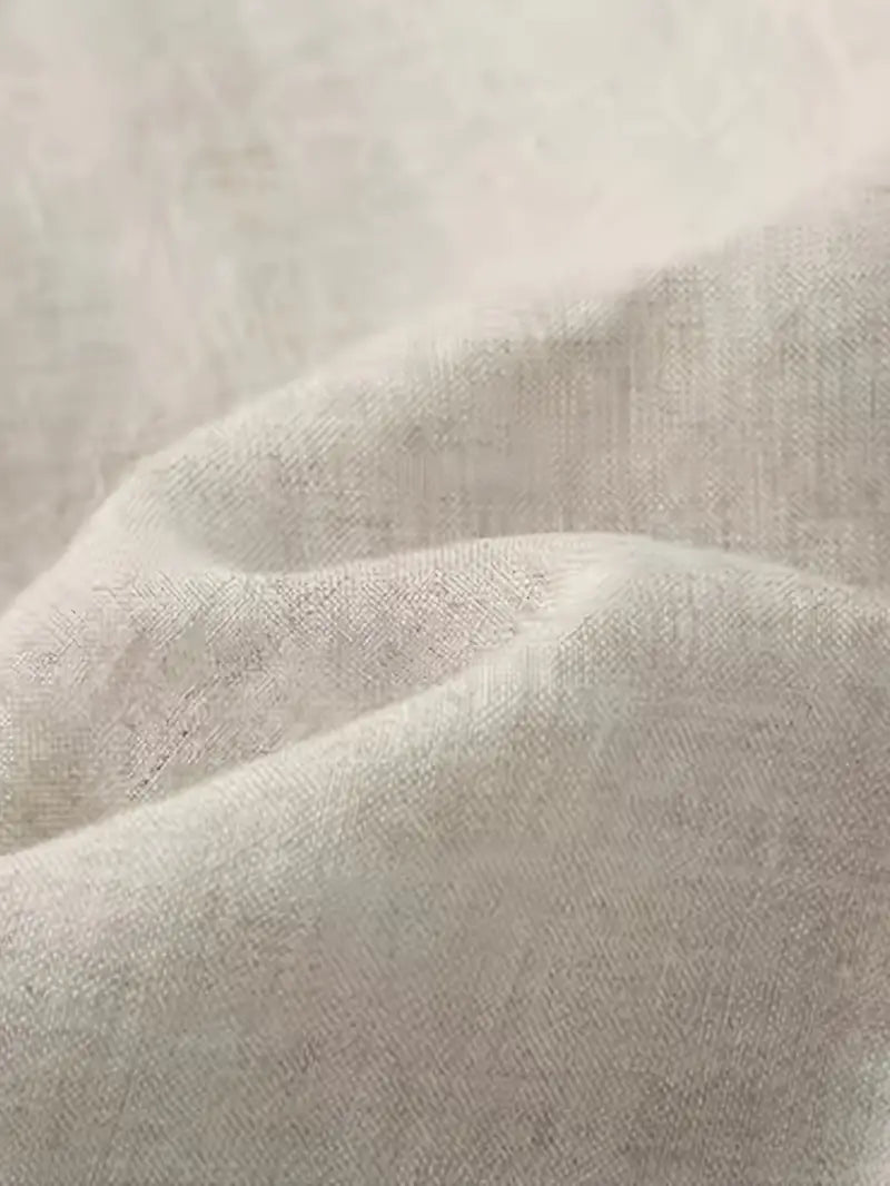 Pantaloni da uomo dalla vestibilità morbida in stile lino – Pantaloni leggeri per outfit estivi, vacanze e tutti i giorni