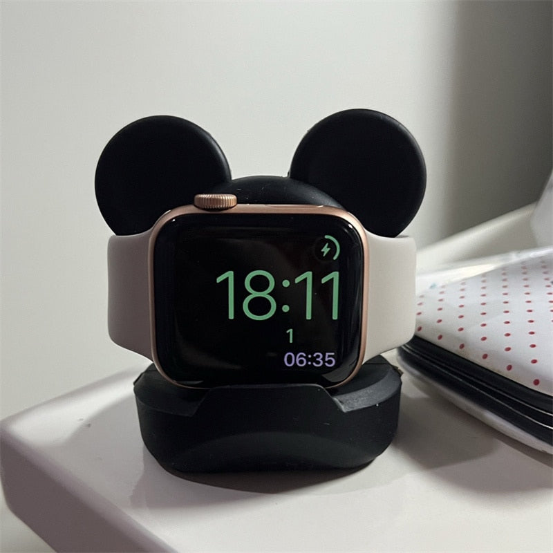 Support de recharge magnétique pour montre connectée – Station de recharge de bureau élégante au design décoratif moderne