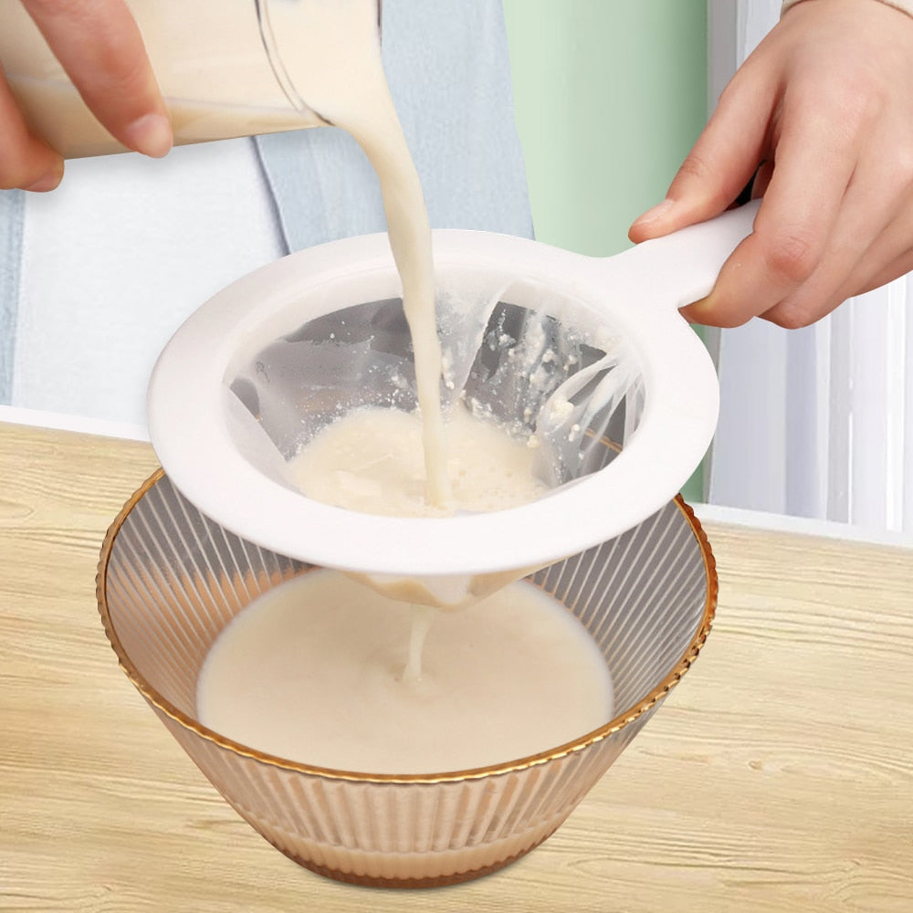 Feinmaschiges Sieb zum Kochen und Backen – Präzisionssieb für Saucen, Brühen und trockene Zutaten