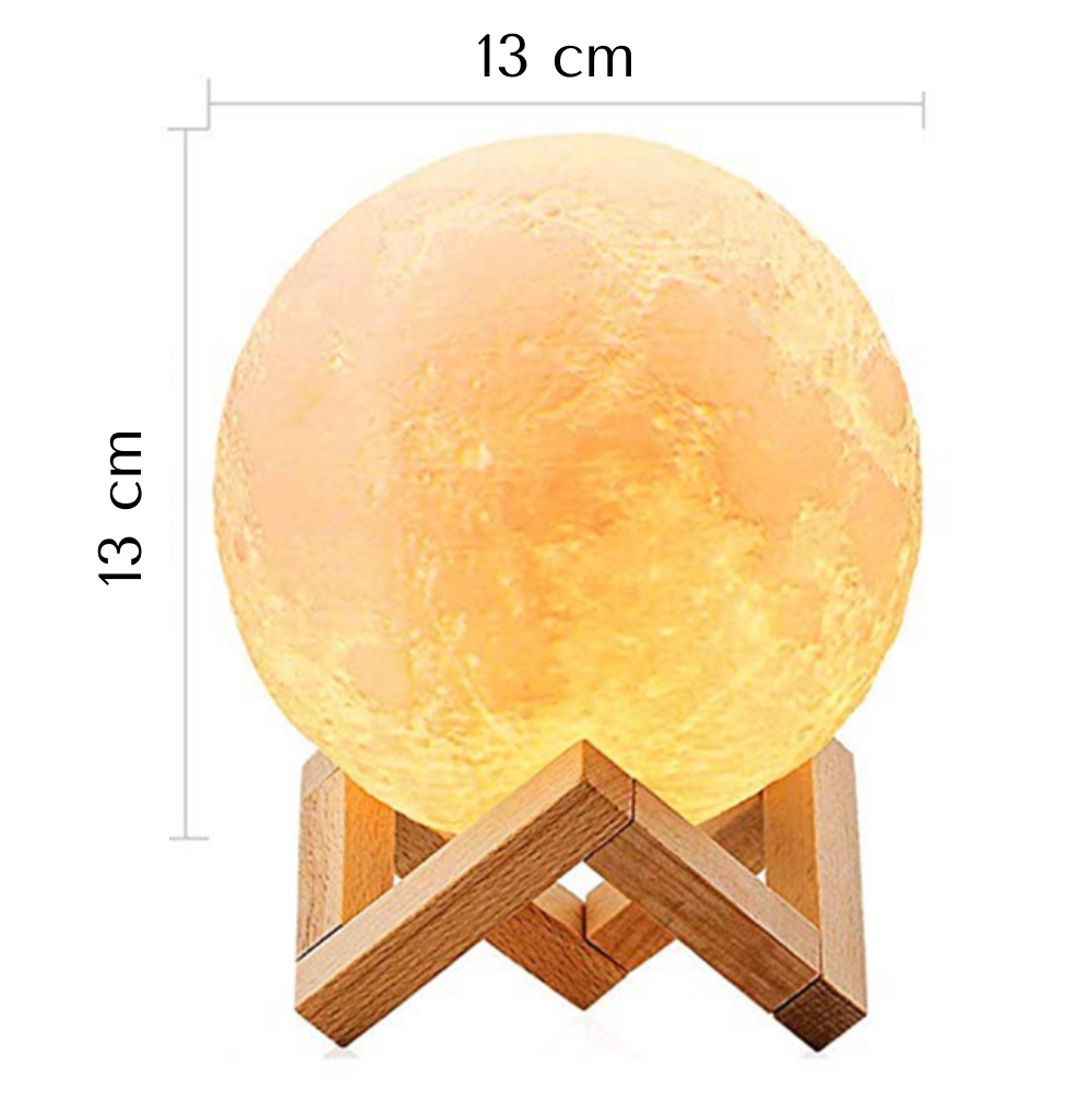 Purificador de aire con humidificador y efecto de luz lunar – Dispositivo de doble función para purificar el aire y crear una iluminación ambiental