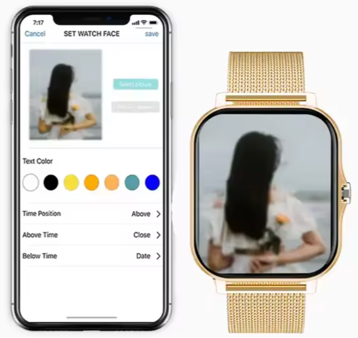 Women’s Smartwatch – Elegant Design with Full Health Tracking & Long Battery Life