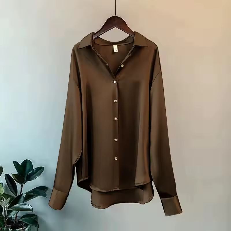 JADE - Stylish Silk Summer Blouse