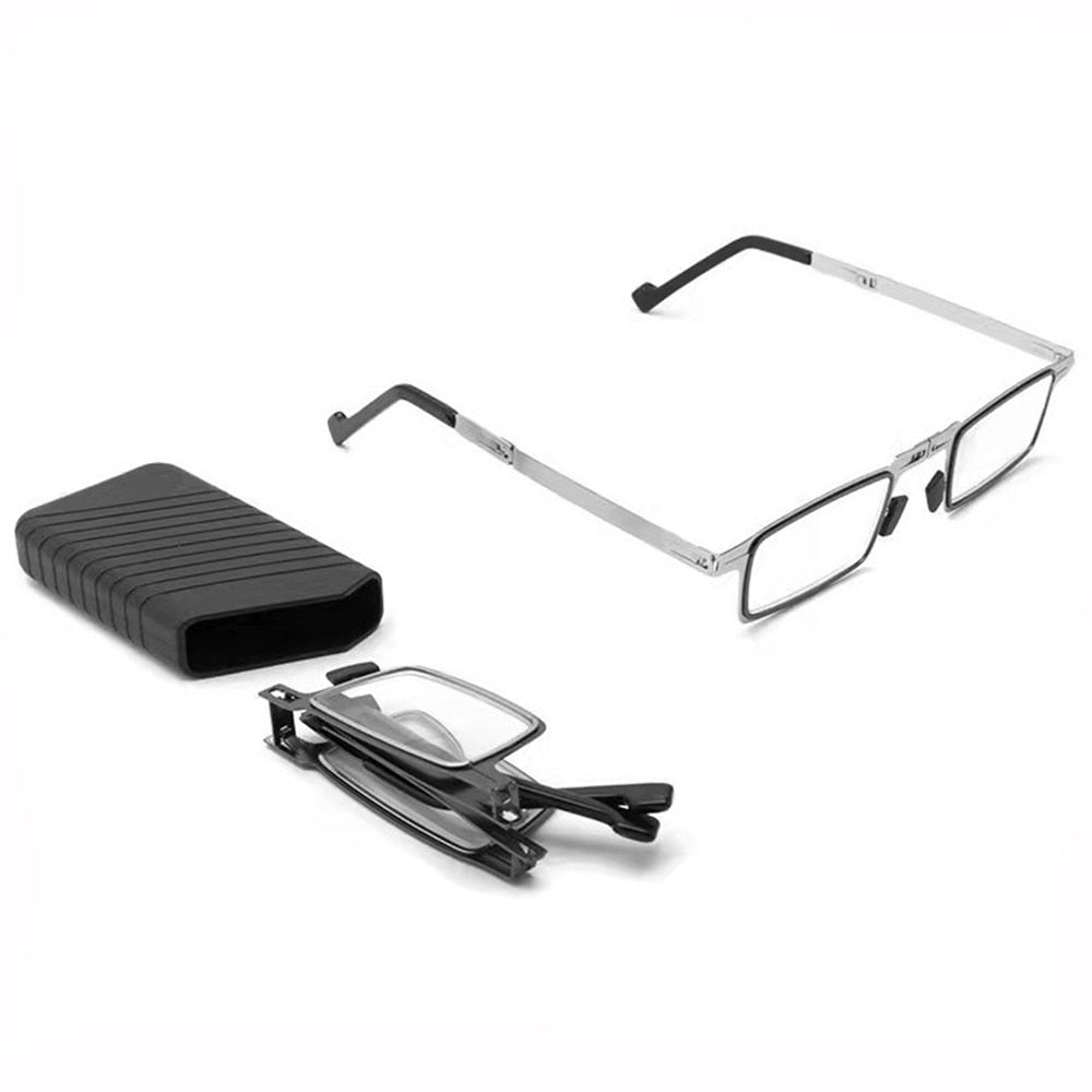 Foldable Reading Glasses – Ultra-Light, Pocket-Friendly Design with Optional Blue Light Filter
