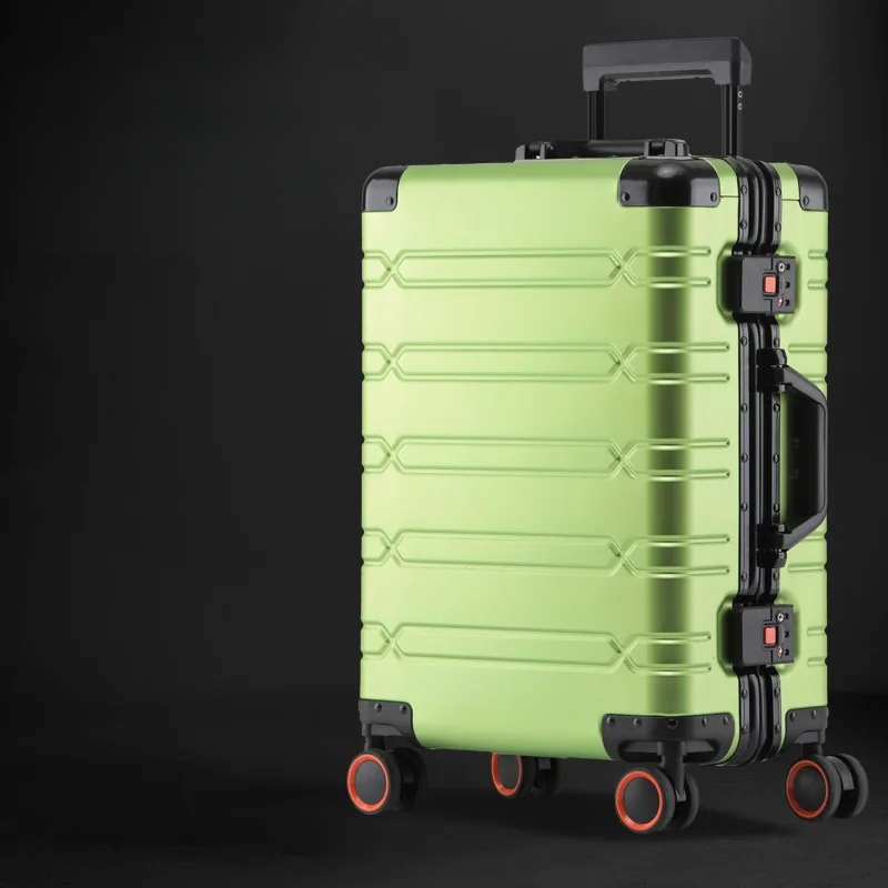 Luxembourg Aluminum Hard Shell Suitcase for Travel and Business