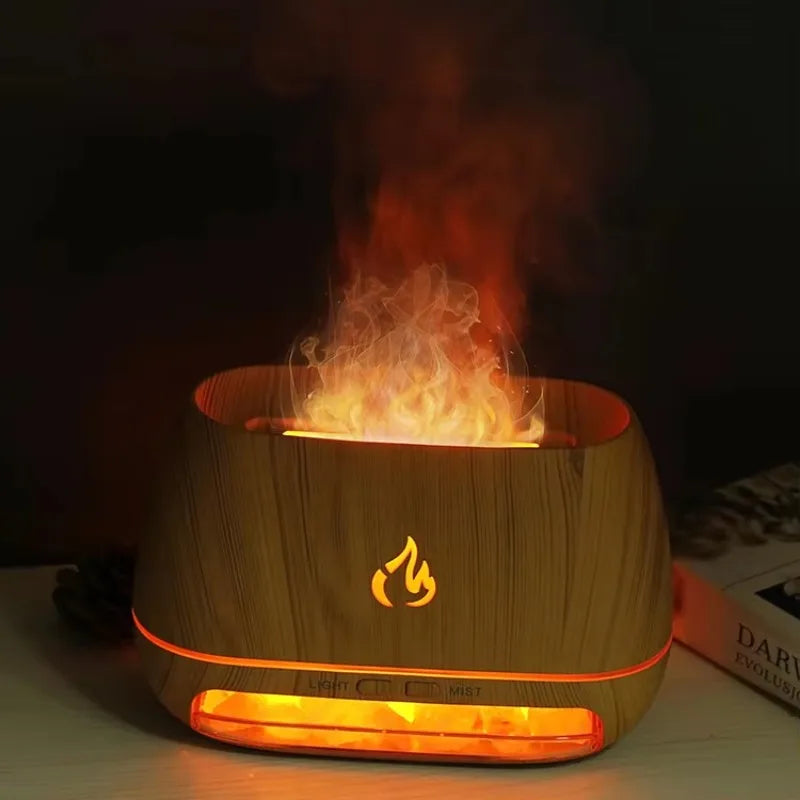 Aromadiffusor mit stimmungsvollem Ambientelicht für zu Hause – Entspannender dekorativer Diffusor für Schlafzimmer, Wohnzimmer und tägliche Entspannung