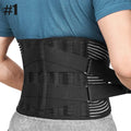 Verstellbarer Rückenstützgurt für täglichen Komfort - Ergonomische Taillenstütze für Arbeit, Fitness und alltägliche Aktivitäten