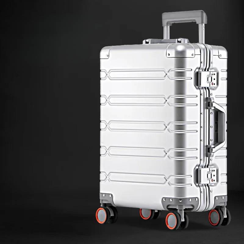 Luxembourg Aluminum Hard Shell Suitcase for Travel and Business