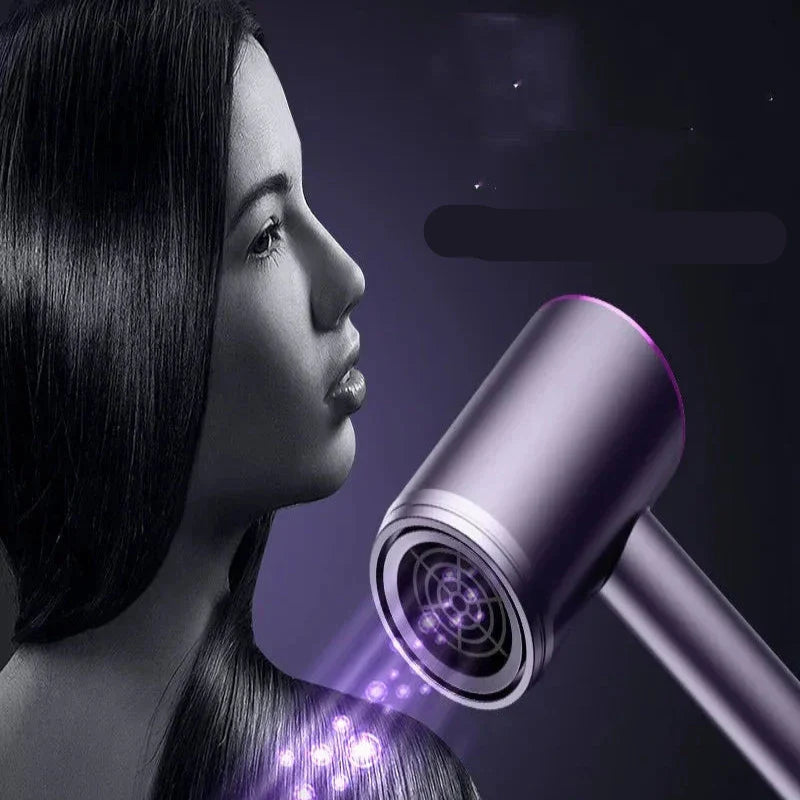 Brosse soufflante professionnelle silencieuse à haute vitesse - séchage rapide, faible niveau sonore et technologie anti-frisottis