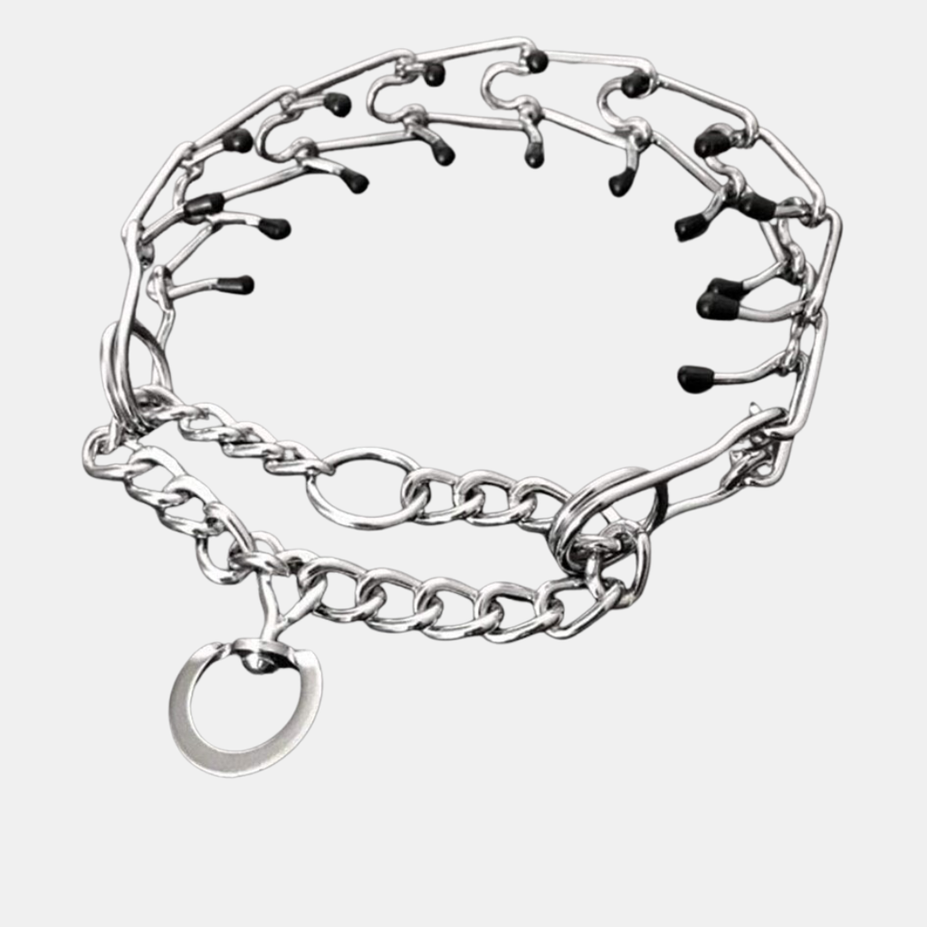 Collar ajustable de pinza para perros - Herramienta de adiestramiento segura para un mayor control