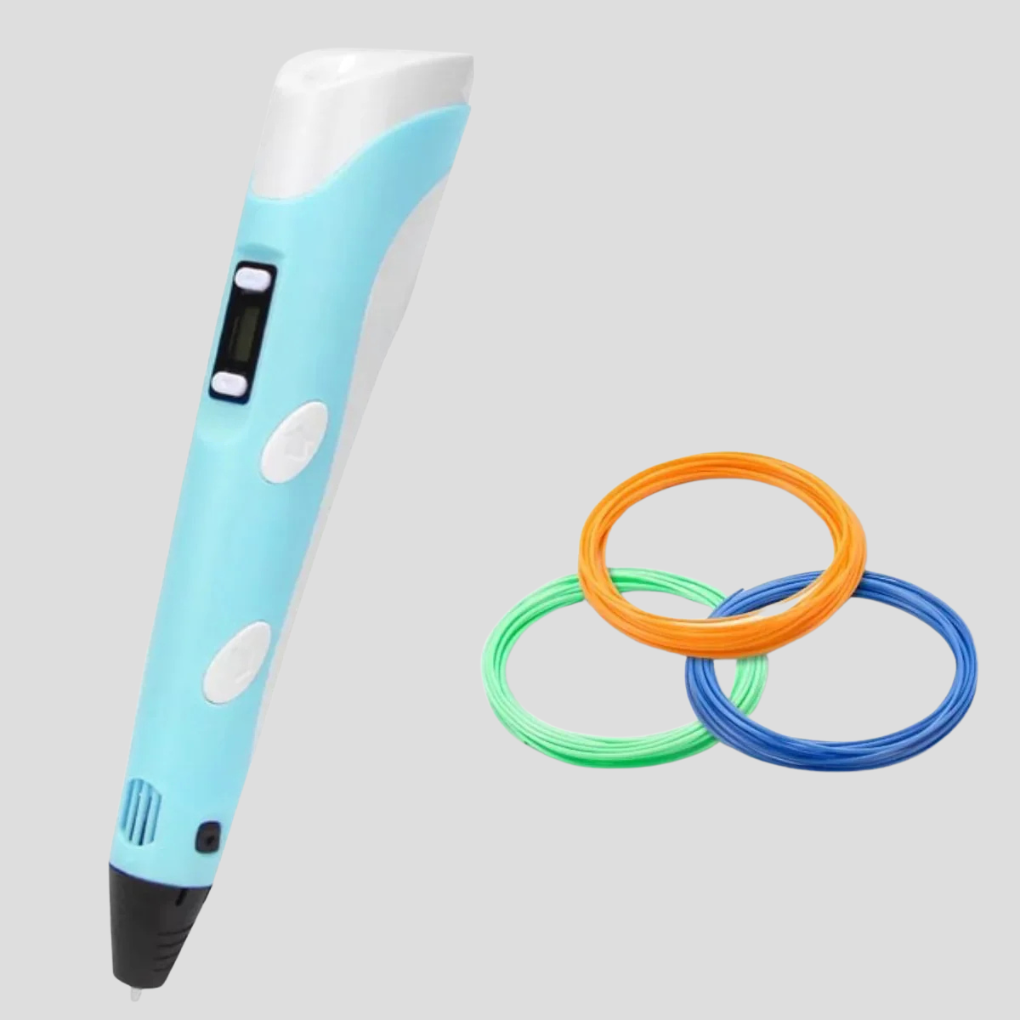 Stylo de dessin créatif 3D - Vitesse réglable, alimentation USB, compatible avec les filaments PLA/ABS