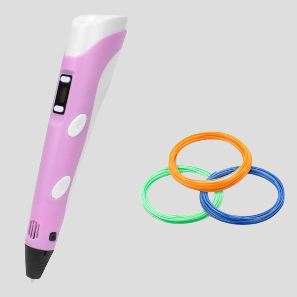 Stylo de dessin créatif 3D - Vitesse réglable, alimentation USB, compatible avec les filaments PLA/ABS