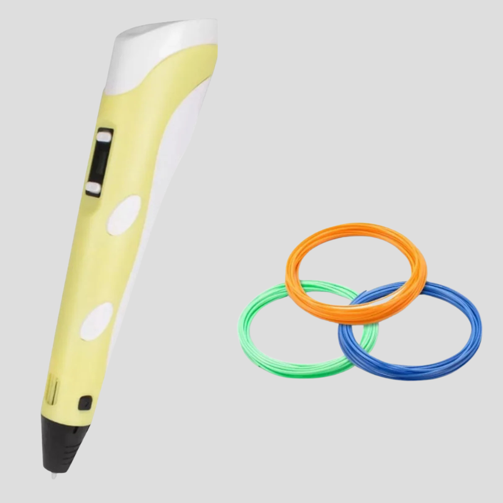 Stylo de dessin créatif 3D - Vitesse réglable, alimentation USB, compatible avec les filaments PLA/ABS