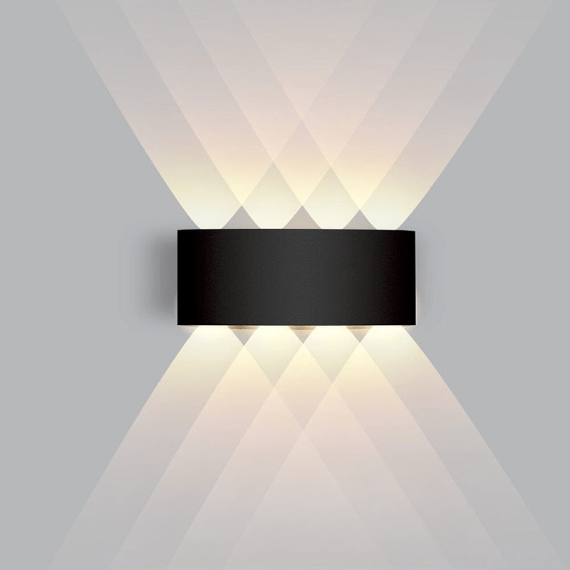 Aluminum Outdoor Wall Light Mounted Sconce LED Up Down Waterproof - Image 16