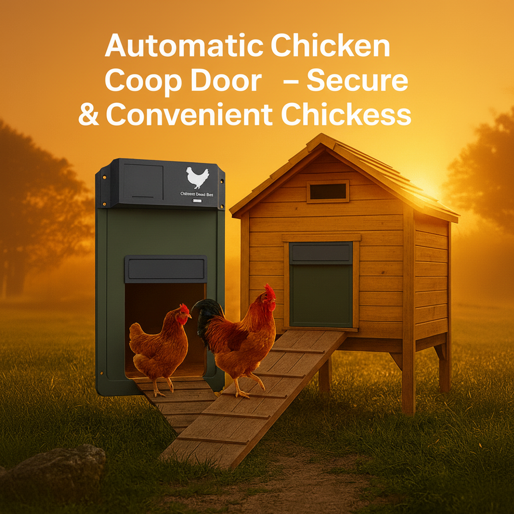 Automatic Chicken Coop Door with Light Sensor and Predator Proof Protection - Image 8