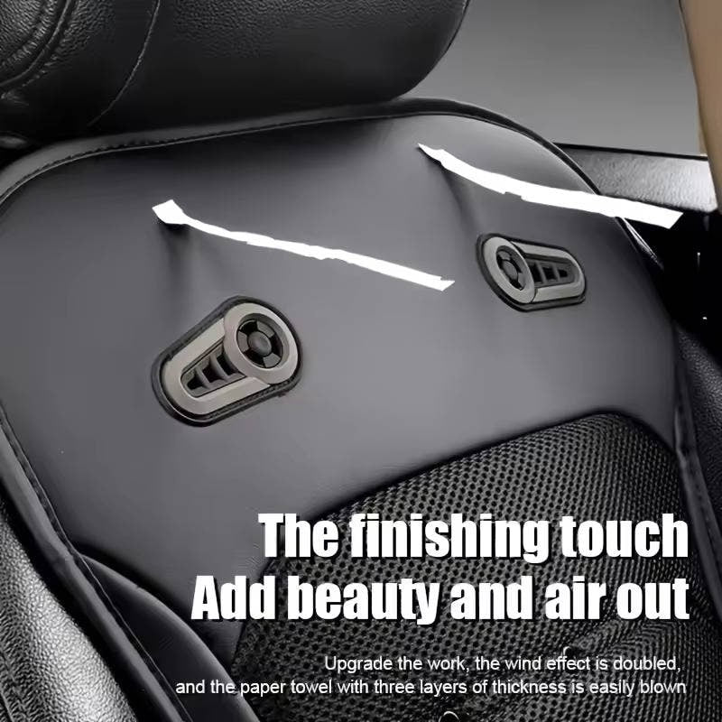 Car Seat Cushion Cooling Ventilated Breathable Mesh Slip Cover - Image 4
