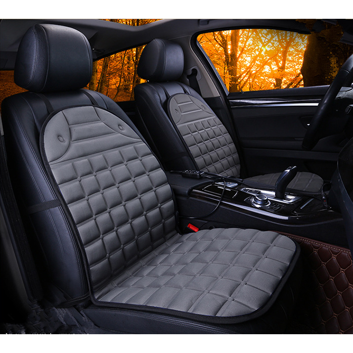 Car Seat Heated Cushion with Ergonomic Quilted Design and 12v Adapter Outdoor Patio - Image 3