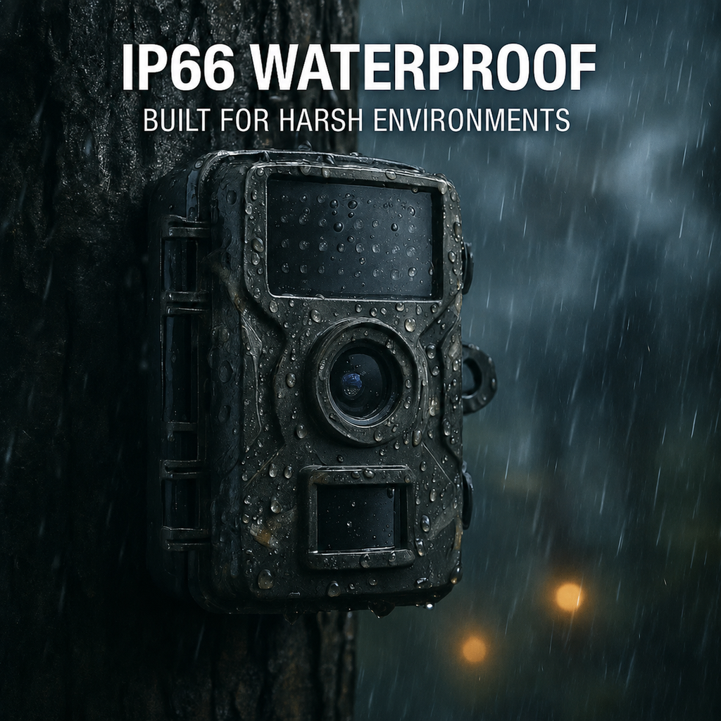 Cell Trail Camera with Night Vision Waterproof Camouflage Housing and Sd Card Slot - Image 5