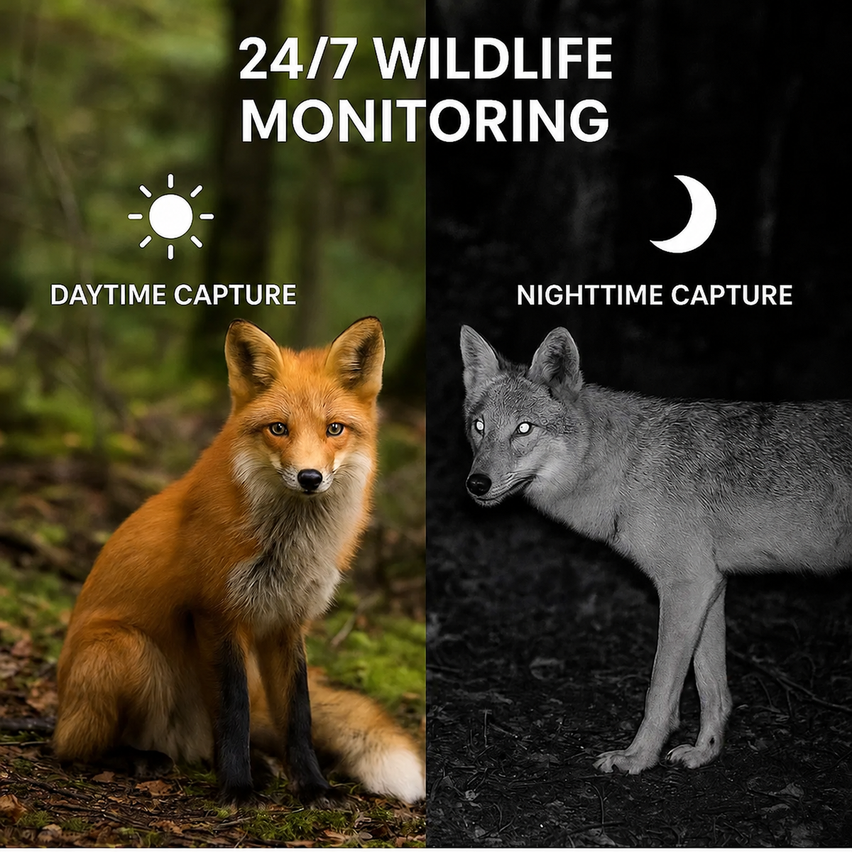 Cell Trail Camera with Night Vision Waterproof Camouflage Housing and Sd Card Slot - Image 7