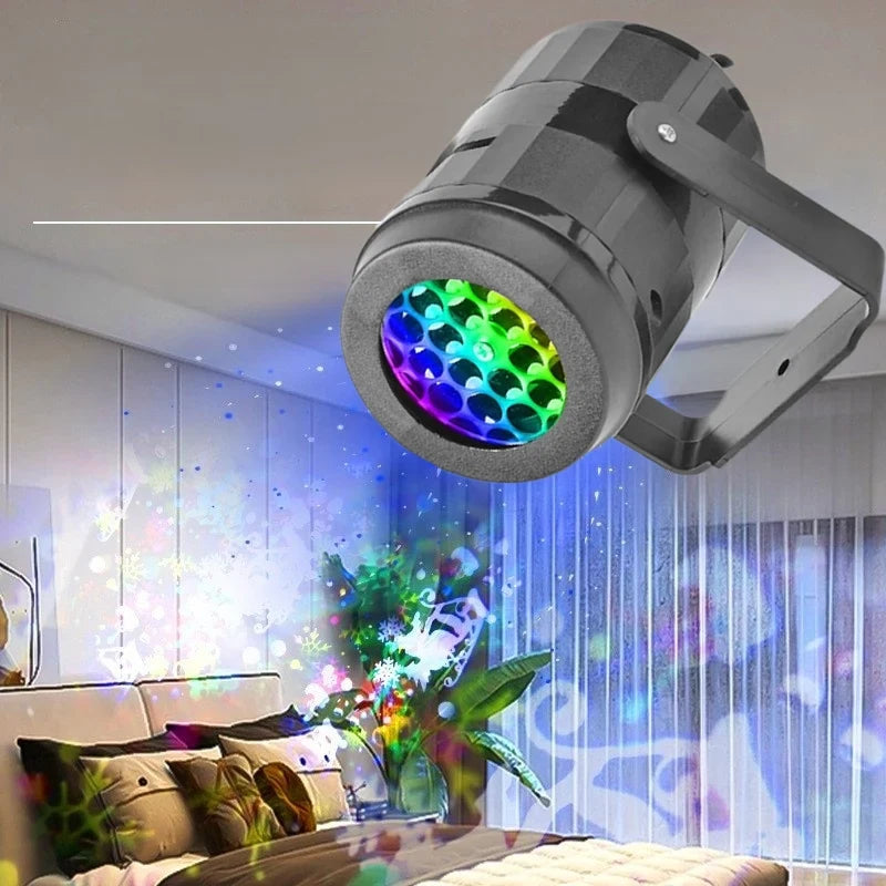 Christmas Light Projector Outdoor with Rotating Holiday Patterns and Adjustable Mount - Image 2