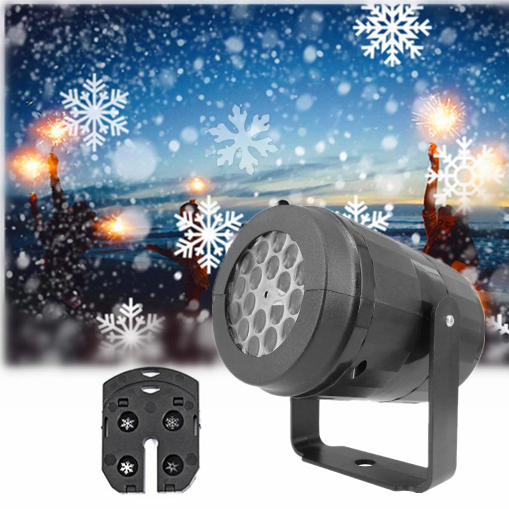 Christmas Light Projector Outdoor with Rotating Holiday Patterns and Adjustable Mount - Image 6