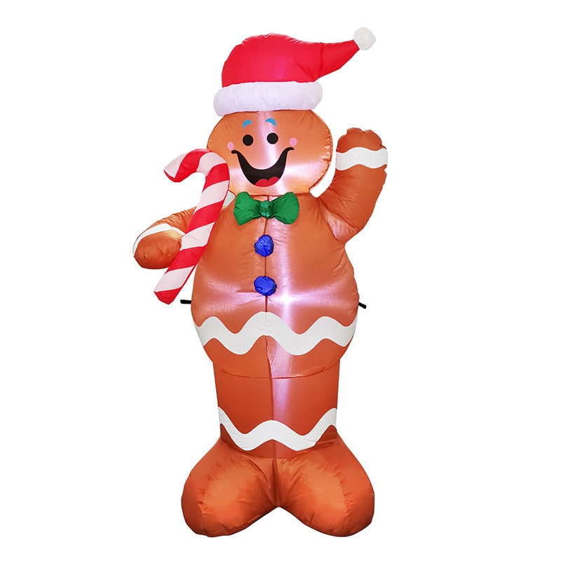 Christmas Lights Inflatable Outdoor Yard Decorations with LED Glow and Metal Stand - Image 13