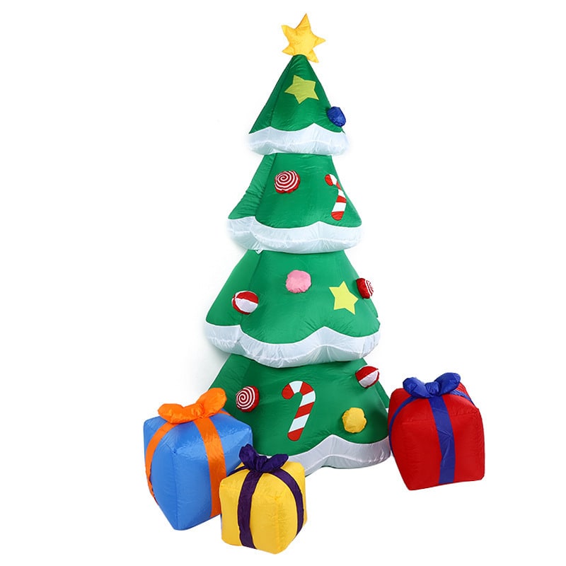 Christmas Lights Inflatable Outdoor Yard Decorations with LED Glow and Metal Stand - Image 20