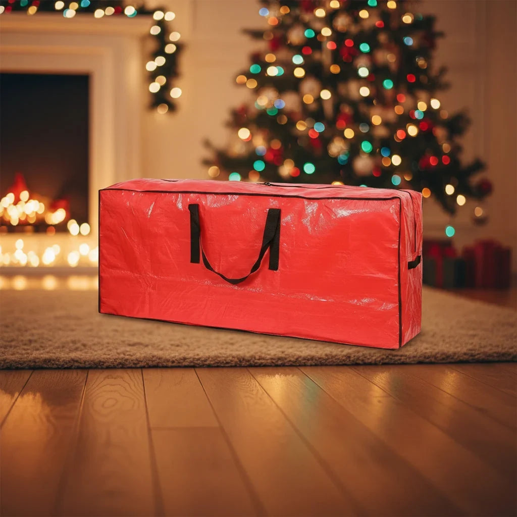 Christmas Tree Storage Bag Heavy-Duty Waterproof with Dual Zipper and Carry Handles - Image 2