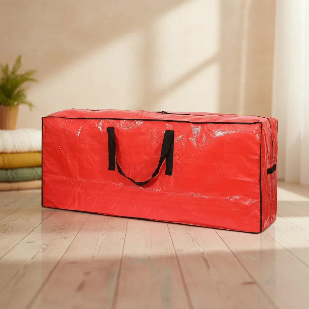 Christmas Tree Storage Bag Heavy-Duty Waterproof with Dual Zipper and Carry Handles - Image 5