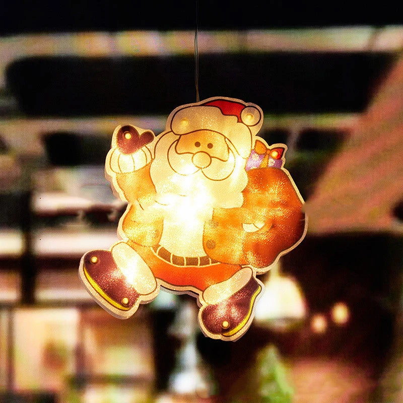 Christmas Window Lights with Warm White LED and Suction Cup Mount Battery Operated - Image 10