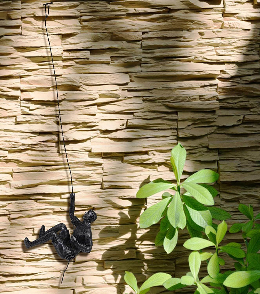Climber Wall Art Sculpture for Modern Home Decor – Artistic Wall Decoration for Living Room, Office and Creative Interiors